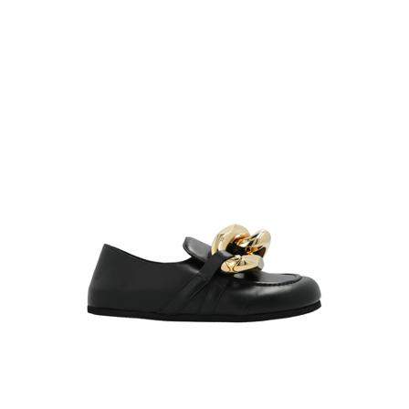 JW Anderson Leather loafers Sort, Dame, Størrelse: 39 EU