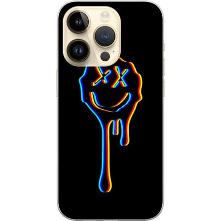 Yhteensopiva Puhelinkuori Apple Apple iPhone 15 Pro Melting Smiley