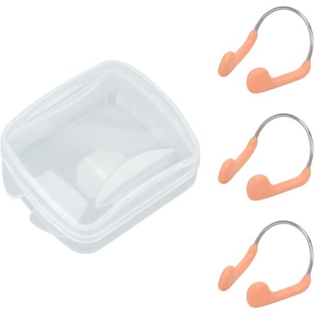 Kilpailun nenäklipsit, vedenpitävät uima-altaan nenätulpat, sopivat lapsille ja aikuisille, 3 kpl