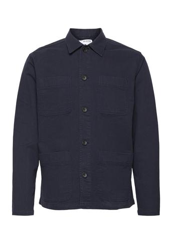 Slhloosetony Overshirt Ls W Ohut Takki Sininen Selected Homme