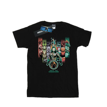 DC Comics Boys Aquaman Unite The Kingdoms T-Shirt 12-13 år B