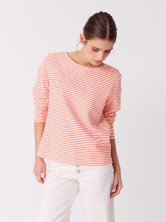 MATCH - Mary topp - Jean Paul - Str. M - Dame - Gensere & Cardigans - Oransje - 100% bomull