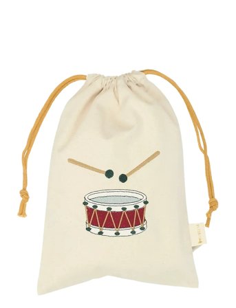 Fabelab Christmas Gift Bags - Drum - Cream - ONE SIZE