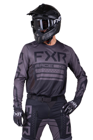 FXR Contender MX Jersey Black Ops XL