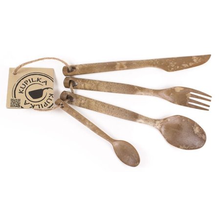 Kupilka Kupilka Cutlery eating utensils Brown OneSize