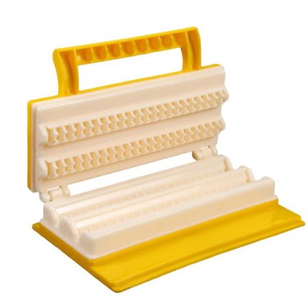 Handhållen Köttgrillspettmaskin Snabb Slitage Köttverktyg Bbq Slitage Köttanordning Kebabtillverkare För Grill Picknick (dubbelrad)