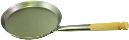 Stabilotherm Jägarstekpanna 28 cm Fällbart Trähandtag