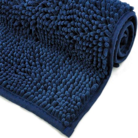 Bademåtte sæt med 2 kan kombineres til et sæt, skridsikker og vaskbar