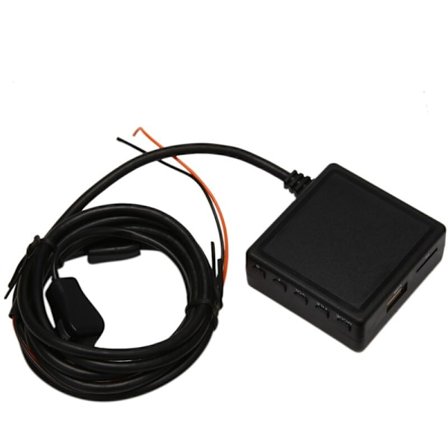 Bluetooth 5.0 -auton Pioneer IP-BUS -moduulille, jossa suodatinradio, stereovahvistin, Aux-kaapeliadapteri ilman äänen tuloa