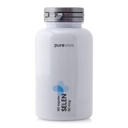 Pureviva Selen (50 μg) 180 kaps., Helse & Madvarer, Mineraler, Selen