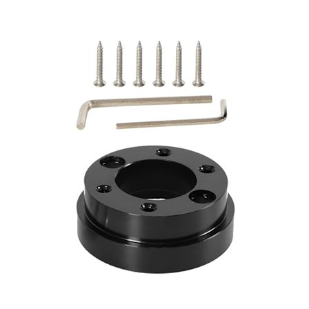 2,76 tuuman ohjauspyörän keskiöadapteri, alumiiniseoksesta valmistettu ohjauspyörän ohjausadapteri, yhteensopiva Logitech G25 G27 G29 G920 -mallien 