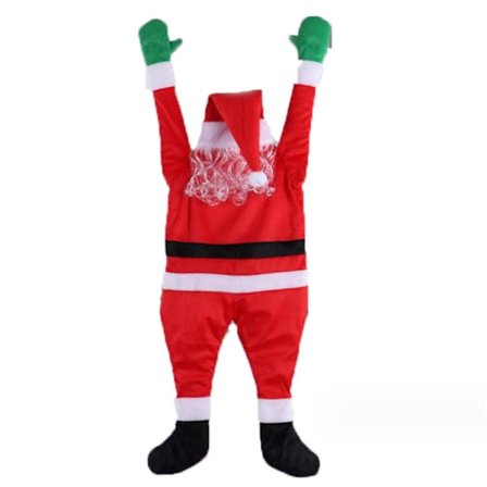 Juldekorationer med tomte att hänga, utomhus julpynt inomhus present