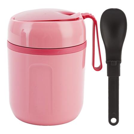 Kaksikerroksinen eristetty ruokapurkki 480 ml 304 ruostumattomasta teräksestä valmistettu thermal toimistokouluun matkustaville leirintäalueille 