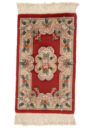 52X86 Tappeto Cinesi 90 Line Orientale Marrone/Rosso Scuro (Lana, Cina) Carpetvista