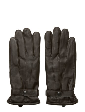 Barbour Barbour Burnish Leather Glove - Black - M