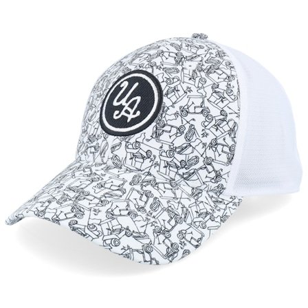 Under Armour - Wit trucker Cap - Iso-chill Armourvent Str White Trucker @ Hatstore
