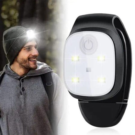 Clip-on Lampe til Hue, Hund, Trøje – Løbelampe_qq