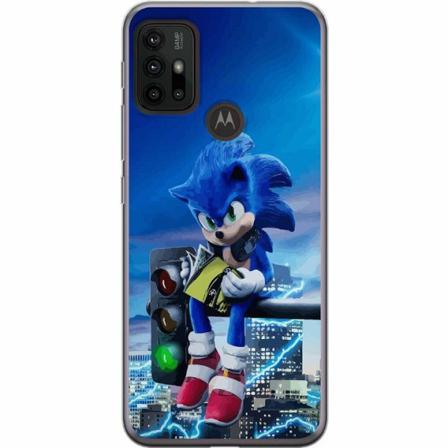 Motorola Moto G30 Genomskinligt Skal Sonic The Hedgehog
