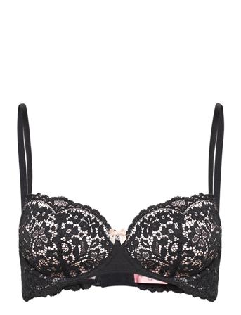 Rose Pd Lingerie Bras & Tops Balc Tte Bras Musta Hunkemöller