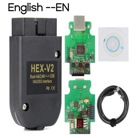 VCDS X2 22.3 HEX CAN USB -auton diagnostiikkarajapinta ATMEGA162+16V8+FT232RQ monikielinen 21.3 21.9 V22.3.2 VAS-ODIS 5054A 6 154 Englanti-WELLNGS