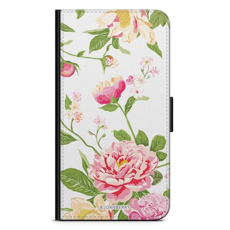 Bjornberry Plånboksfodral iPhone 8 Plus - Rosor