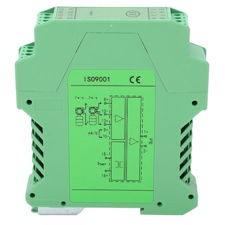 Signaalierotin Virranjakaja Lähetin 1 Sisään 1 Ulos Kiskokiinnitys Piirisuojaus