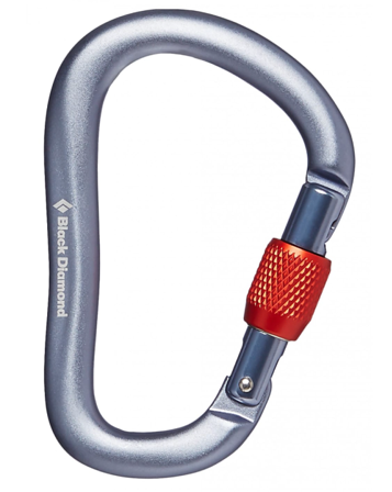 Black Diamond Rocklock Screwgate Gray