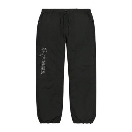 Supreme, Cropped Trousers Zwart, Heren, Maat:L