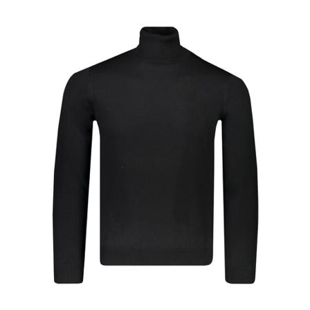 Gran Sasso, Turtleneck Zwart, Heren, Maat:S