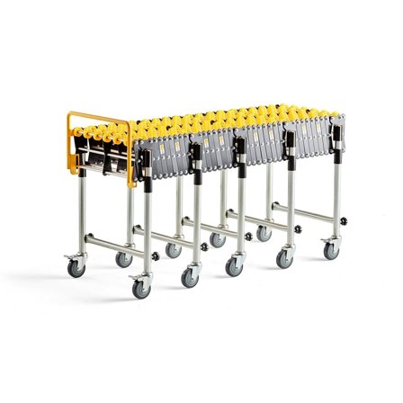 Rullarata COURSE, joustava, nailonrullat, 1448-4360 mm