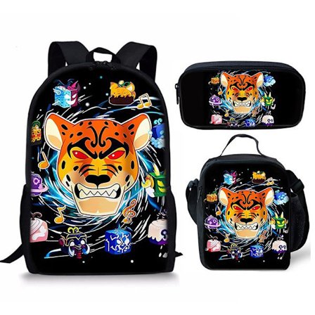 ROBLOX Student Ryggsekk, Skulderveske, Penal Tredelt Sett - 16