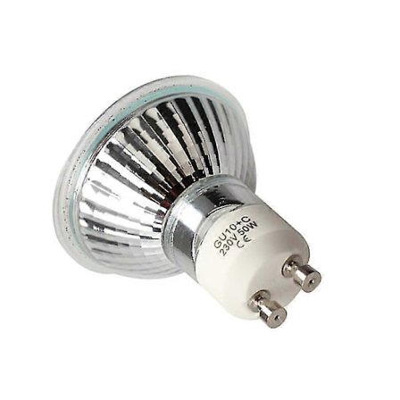 Super Ljus GU 10+C 50W 220V-240V Halogenlampa Ljuskälla