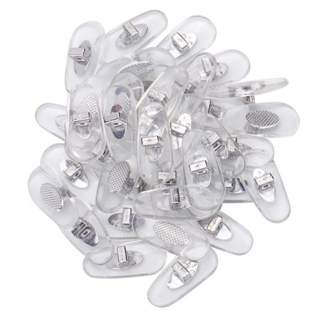 20 par myke anti-skli neseputer for briller solbriller tilbehør