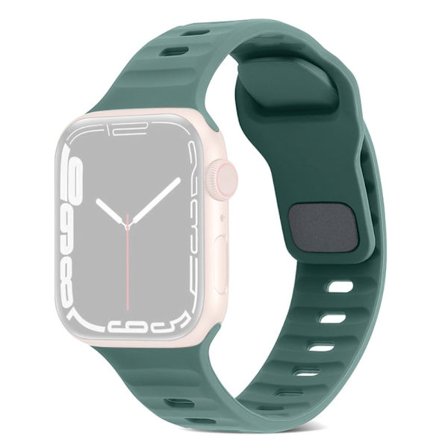Apple Watch Series 41 mm - 40 mm - 38 mm universellt smart klockarmband flexibelt armband - Grön