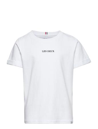 Lens T-Shirt Kids T-shirt Hvid Les Deux