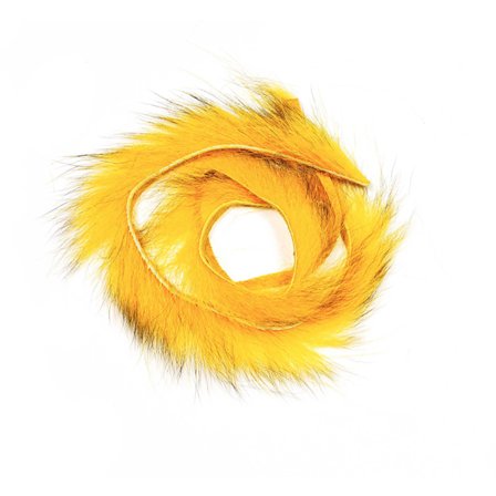 Frödin SNS American Opossum Zonker Strips - Sunburst Yellow