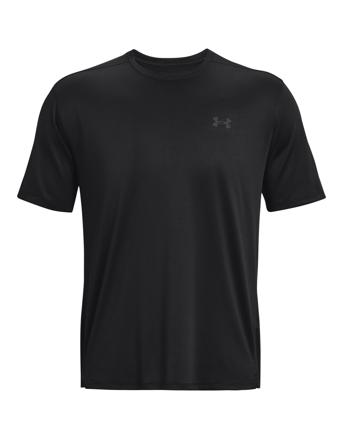 Ua Tech Vent Ss Sport T-shirts Short-sleeved Black Under Armour