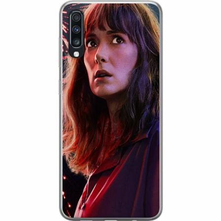 Samsung Galaxy A70 Genomskinligt Skal Stranger Things - Joyce