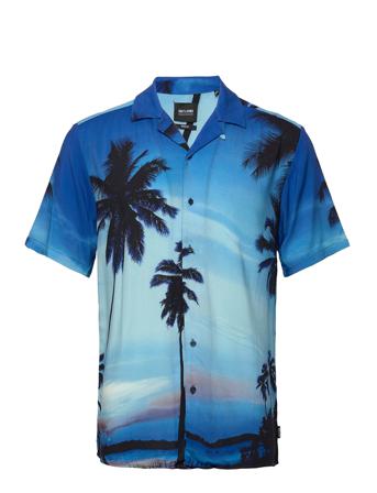 Onsbane Life Ss Viscose Palm Shirt Patterned ONLY & SONS