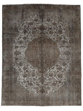 Koberec Colored Vintage 245X313 Černá/Hnědá (Vlna, Persie)