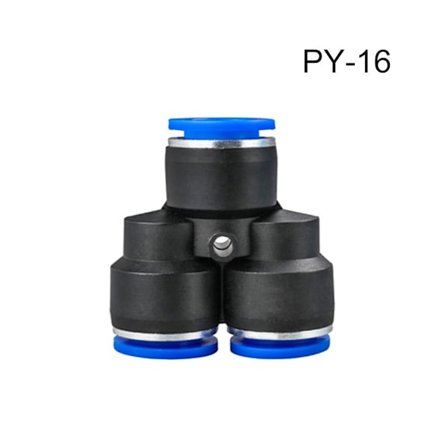 5 st snabbkopplingskontakt pneumatiska beslag 5 st PY-16 5 st
