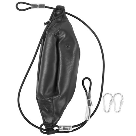 Punching Ball Oppustelig Bokse PU Pære Muay Thai Drejelig Punch Bag til Punching ExerciseBlack