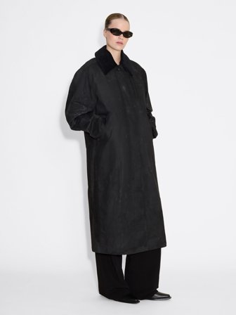 Holzweiler Diana Coat - Black - Women's - Extra Large