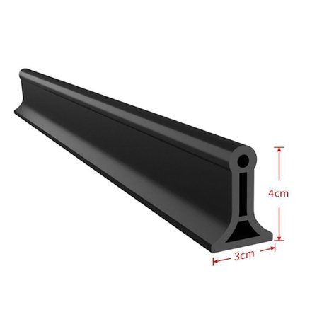 Vattenhållande list för badrum, vattenhållande list för diskbänk på köksbänk 3*4 cm