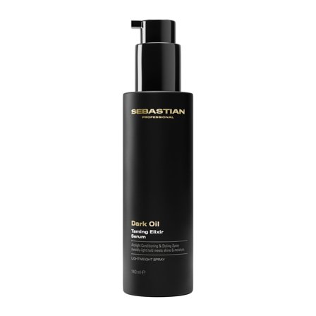 SEBASTIAN PROFESSIONAL Hair Care Dark Oil Taming Elixir Serum 140ml - Siero Capelli Styling & Finish