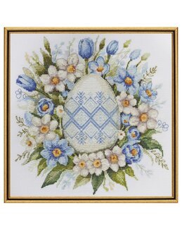 Stickpackung Bild Ostern ist da