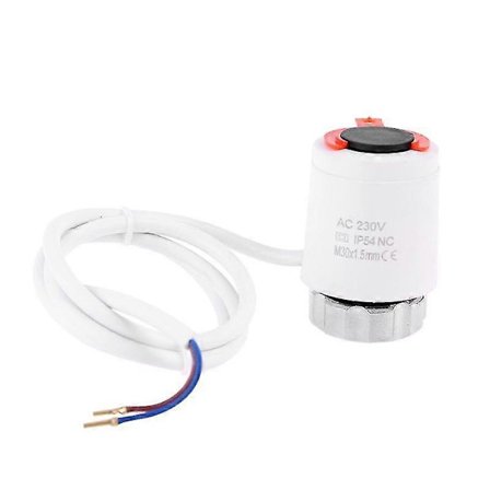 230v Normalt Lukket Elektrisk Termisk Aktuator Nc Radiator Aktuator Ventil