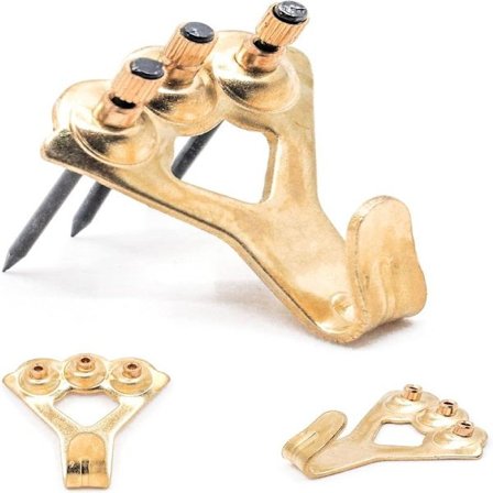 Vahvat Taulukoukut Kestävät Jopa 45 kg - 10 kpl Nauloilla | Taulukoukut Kipsilevyseiniin - Peilit