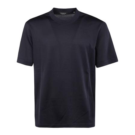 Z Zegna, T-Shirts Blauw, Heren, Maat:L