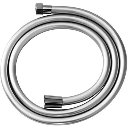 Duschsslang, badrumsslang, högtryckssäker PVC-slang, längd 1,2 m